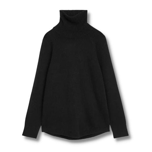 Wardrobe Essentials Effortless Style - Roll Neck Cashmere Jumper