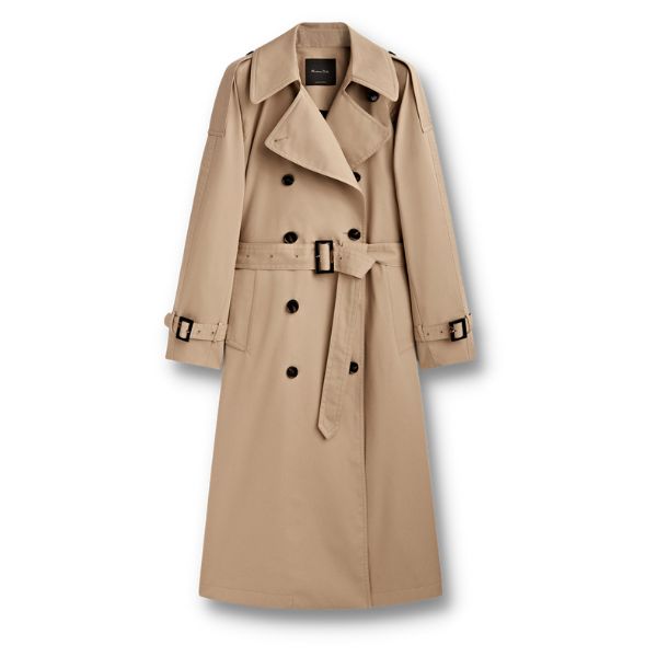Best Timeless Trench Coats - MASSIMO DUTTI