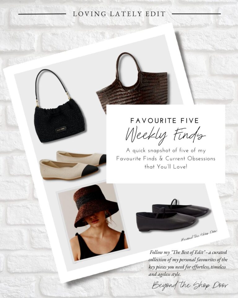 Weekly Favourite Finds - Best Shoes Bags Hats