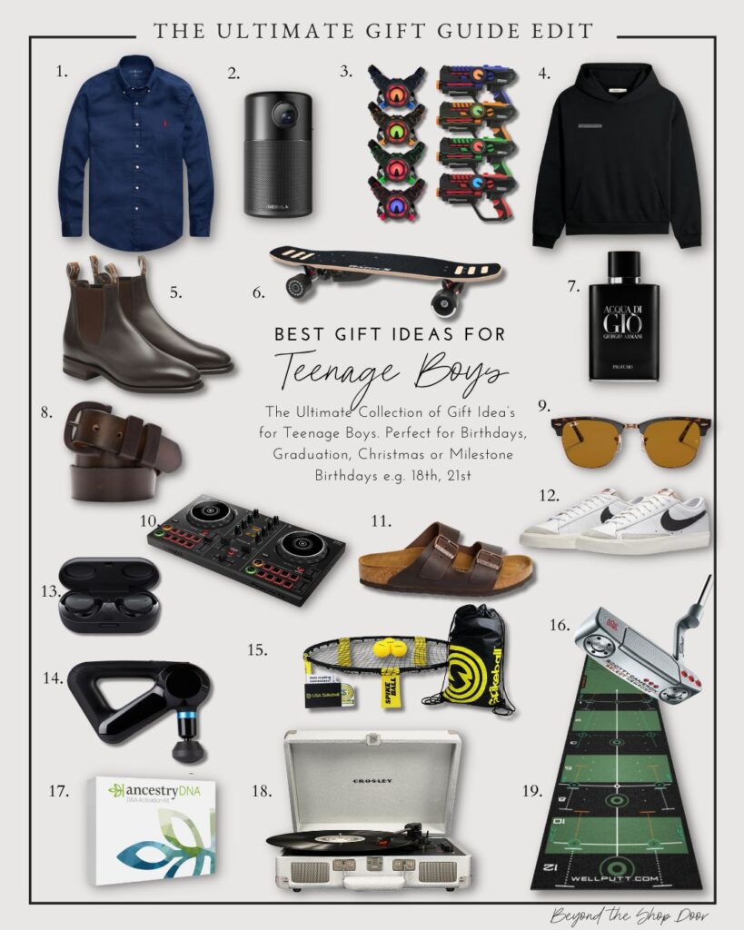 Best Gifts for Teenage Boys