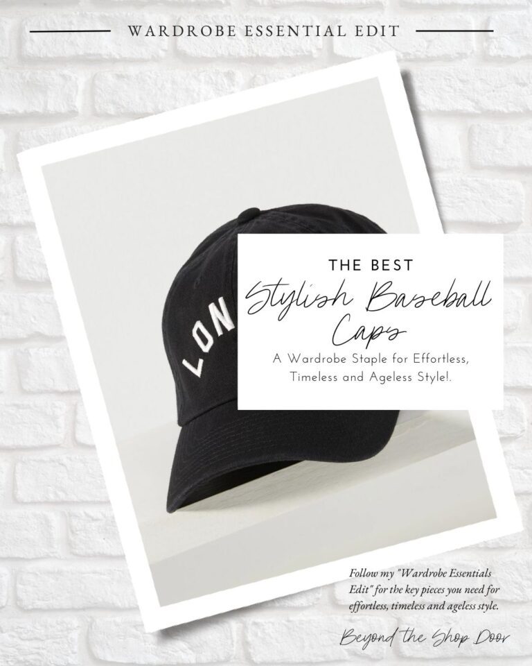 BASEBALL CAPS EFFORTLESS STYLE