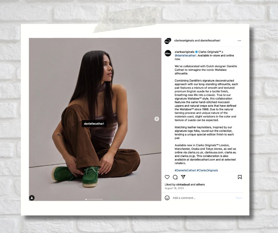 Unexpected Shoe - Clarks Wallabee