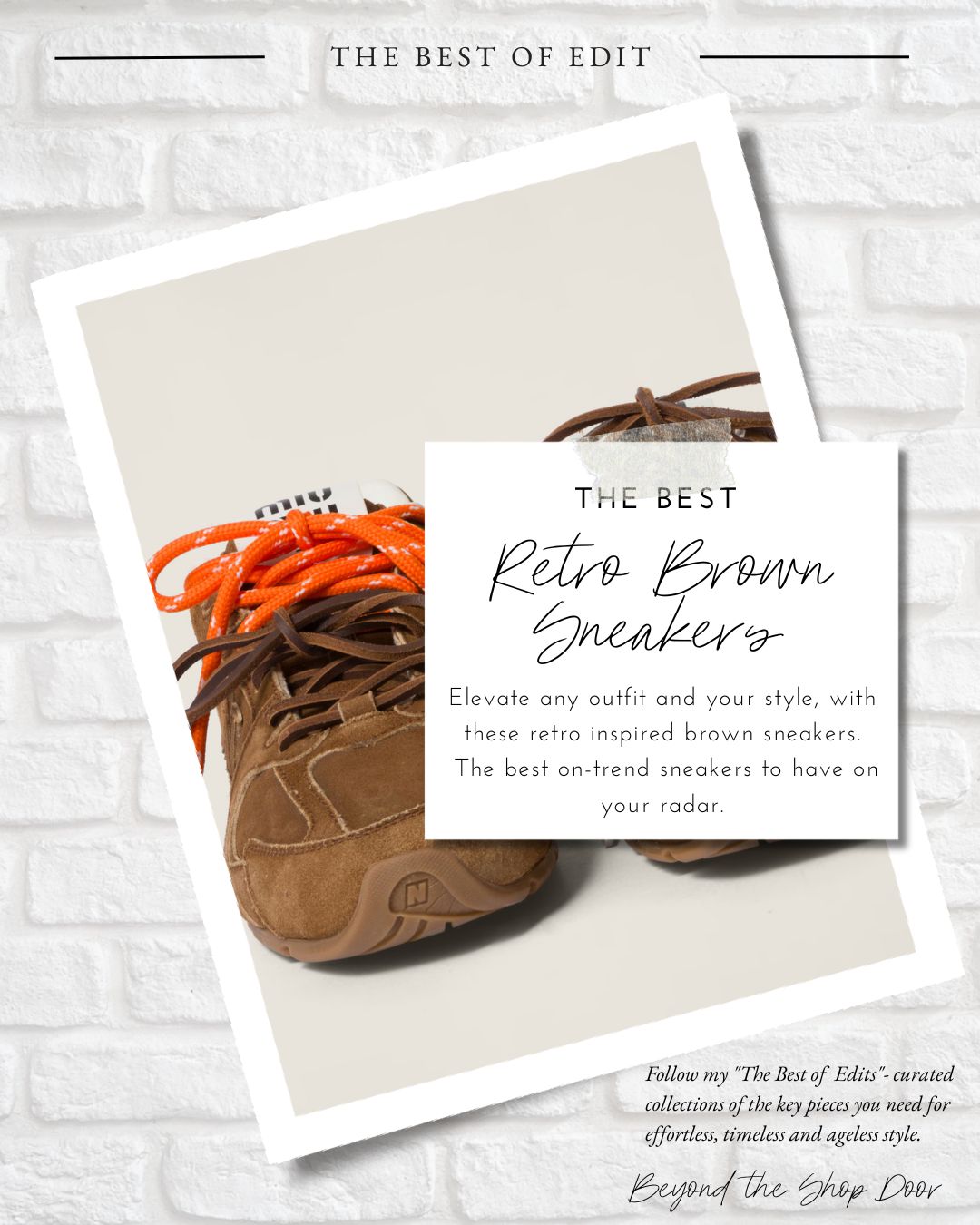 Best Retro Brown sneakers