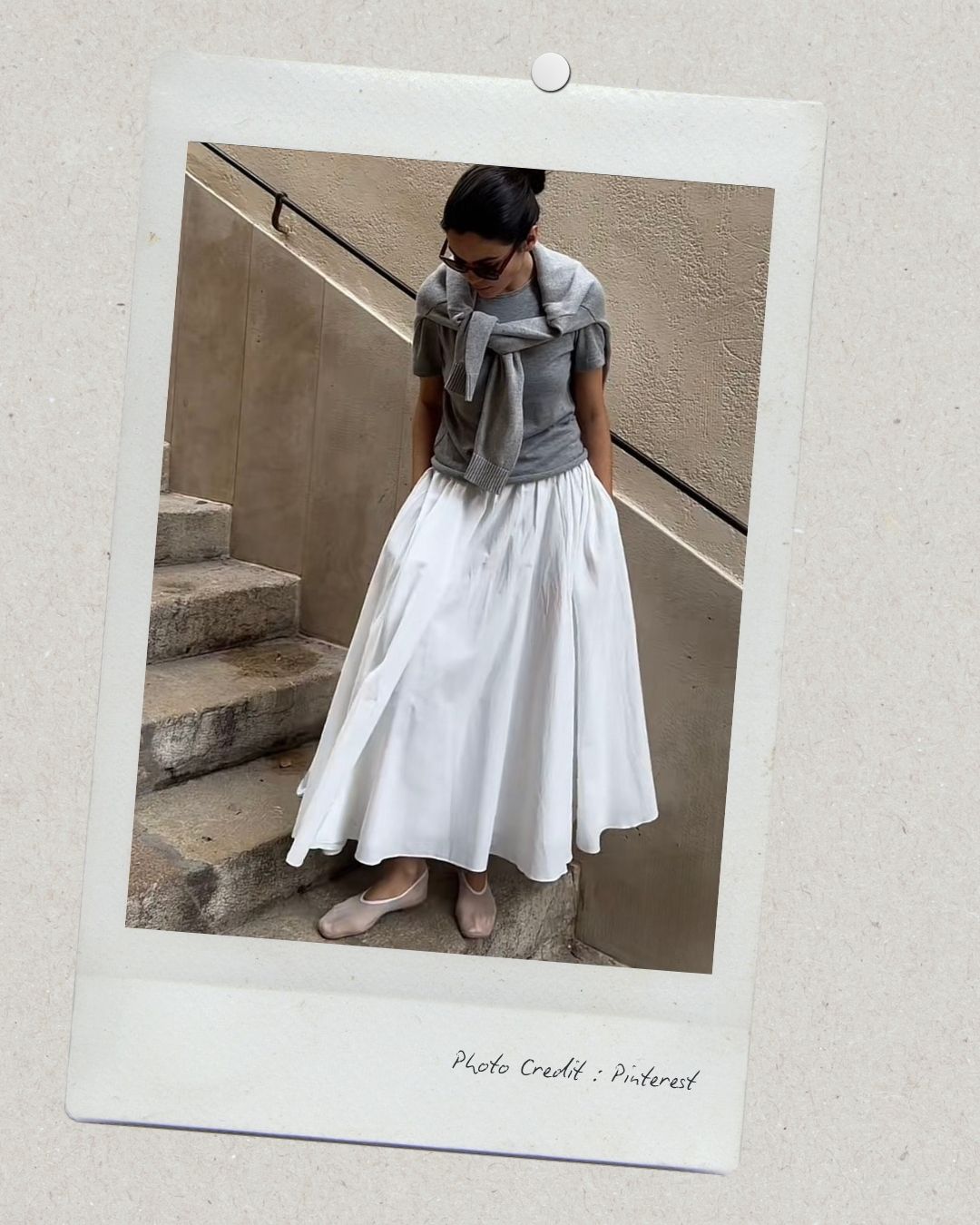 White Maxi Skirts Outfit