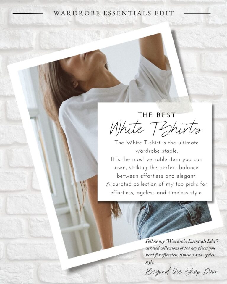 White T-Shirt Wardrobe Essentials