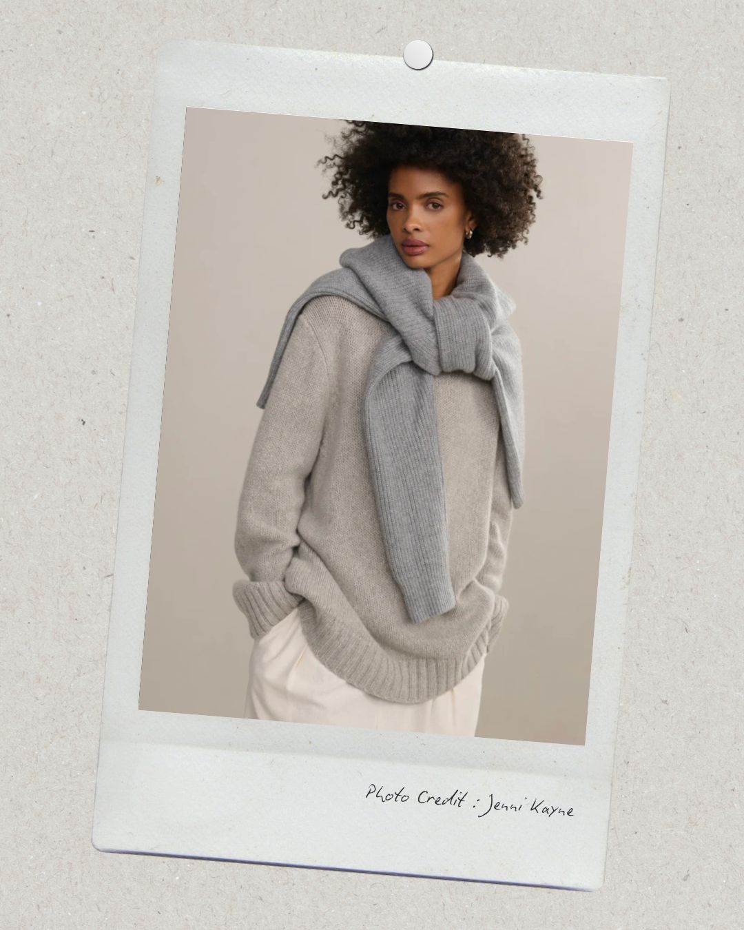 Chunky Crew Neck Sweater