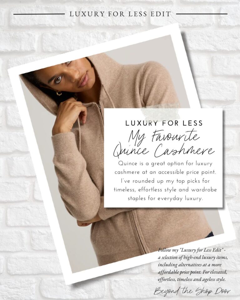 Luxury Less Quince Cashmere