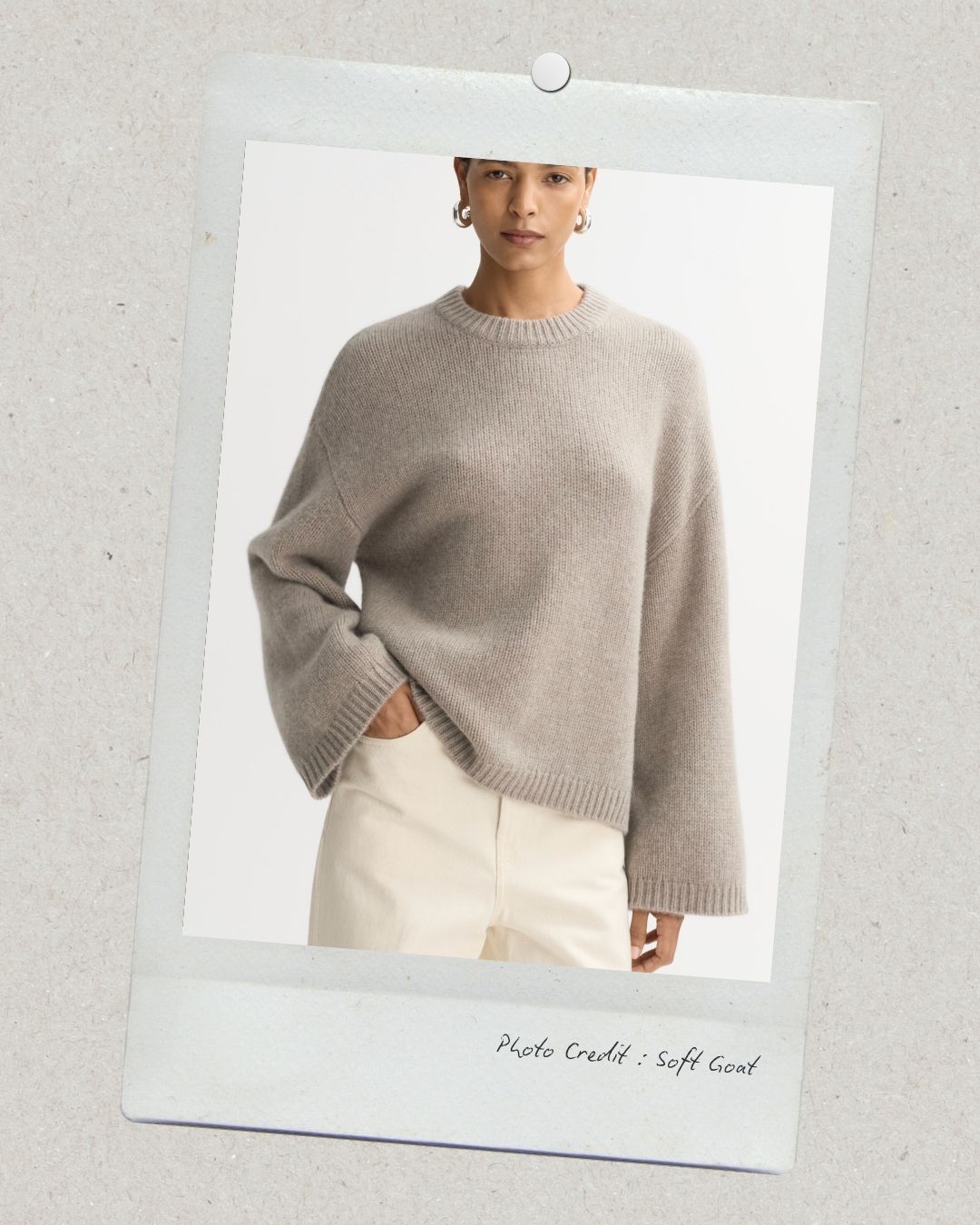 Chunky Crew Neck Sweater