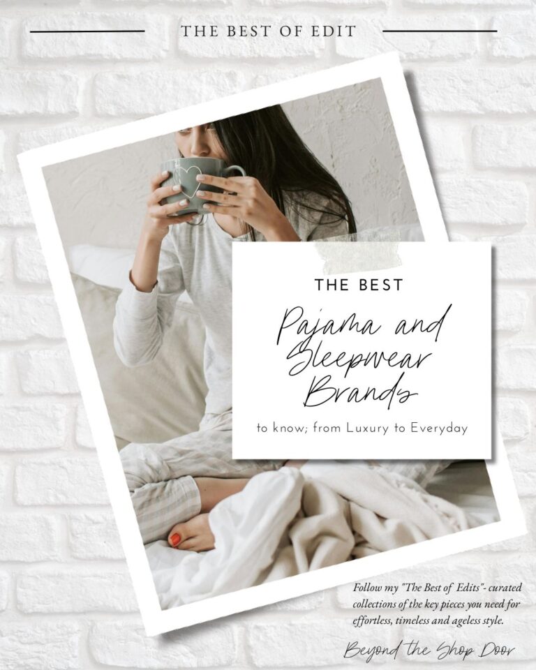 Best Pajama Sleepwear Brands Luxury