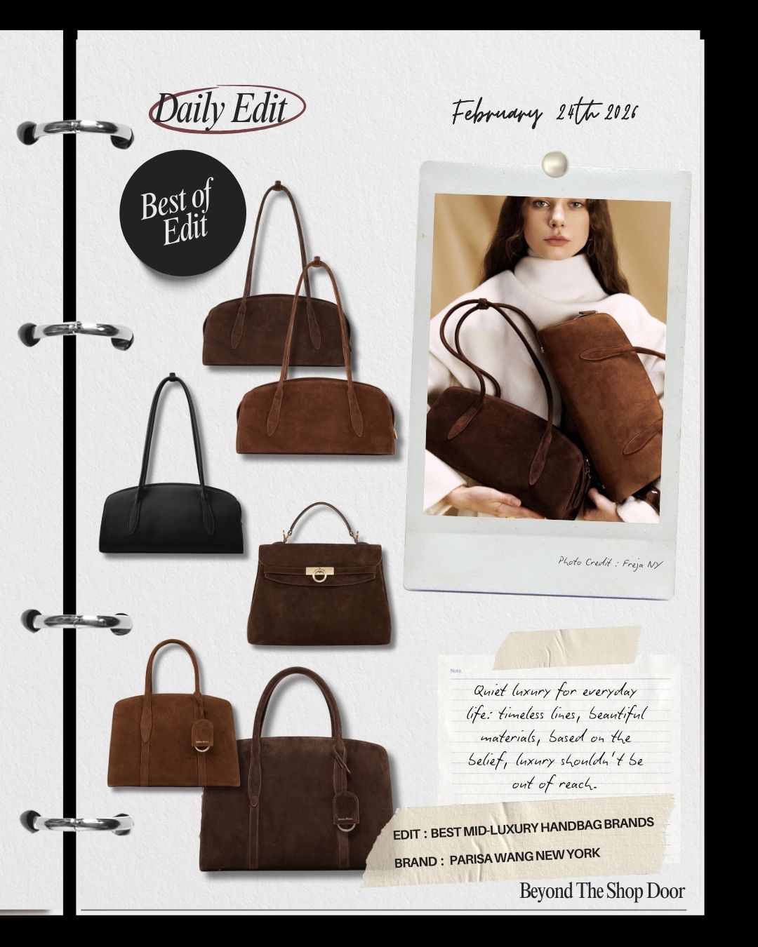 mid-luxury handbag brands